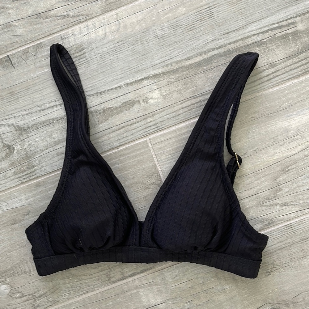 XS Black Swim Top